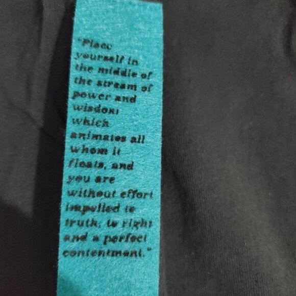 NEW WITHOUT TAG ADVISORY BOARD CRYSTALS (Abc) “TRANSCENDENTALISM” TEE Black - Picture 5 of 13